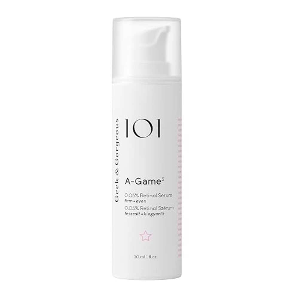 Geek & Gorgeous A-Game 5-0.05% Retinal Facial Serum 1 oz