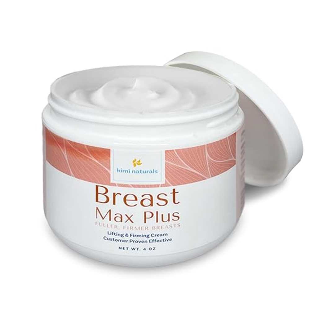 Kimi Naturals Breast Max Plus - Breast Enhancement Cream 4 Oz