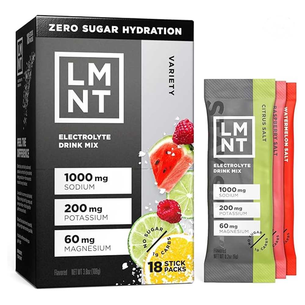 LMNT Zero Sugar Electrolytes - 18 Variety Pack Bundle Drink Mix