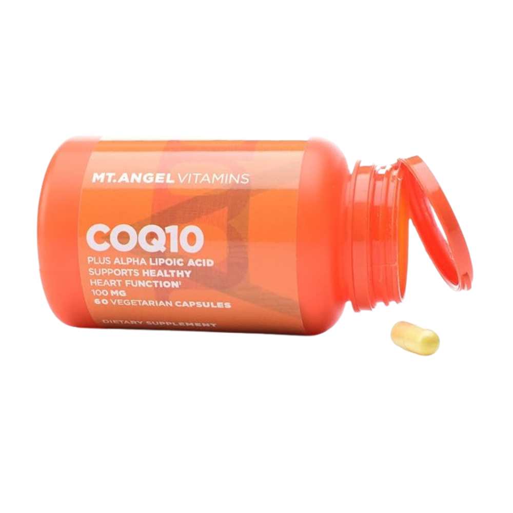 Mt. Angel Vitamins Co Q10 100mg Plus Alpha Lipoic Acid 30 Caps