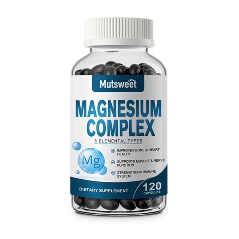 Mutsweet Premium Magnesium Complex 120 Capsules