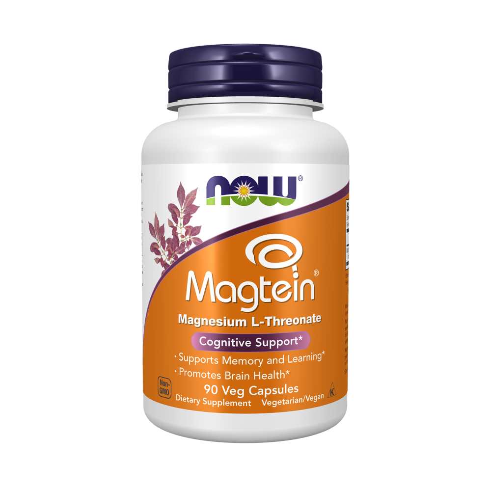 Now Foods Magtein Magnesium L-Threonate Cognitive Support 90 Veg Capsules