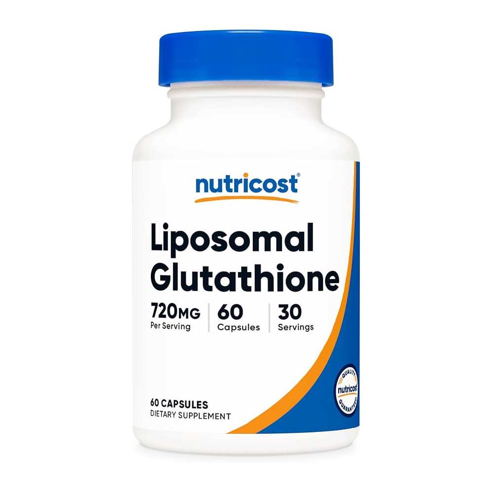 Nutricost Liposomal Glutathione Supplement 60 Capsules, 720mg per Serving