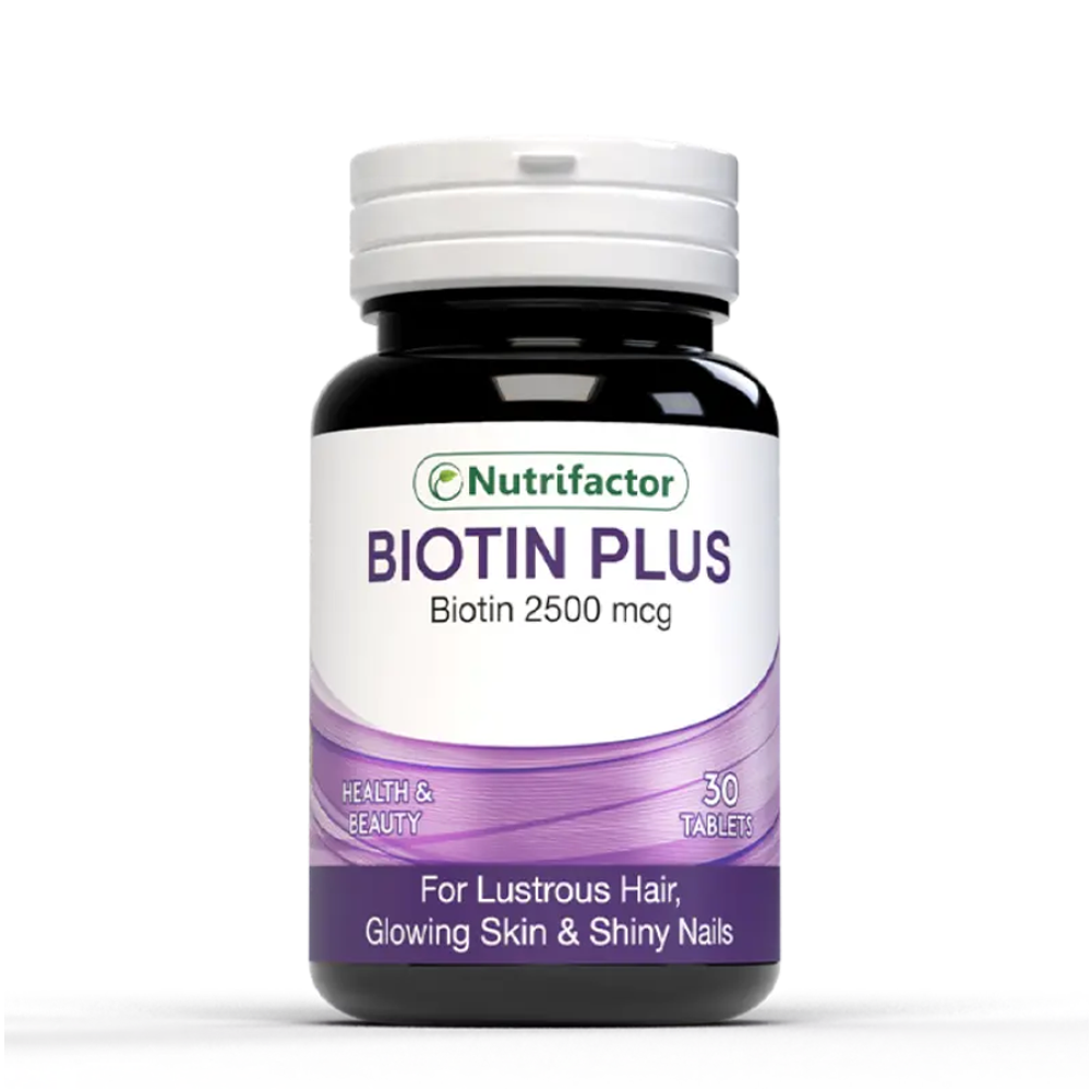 Nutrifactor Biotin Plus 30 Capsules