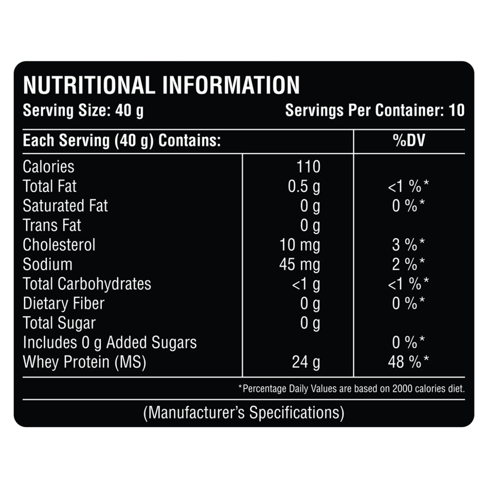 Nutrifactor Whey Protein Powder 20g