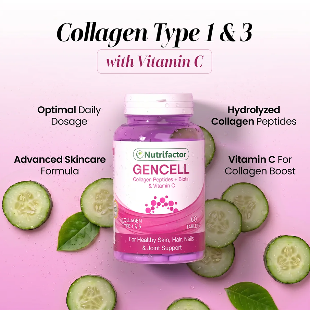 Nutrifactor Gencell Collagen 60 Tablets