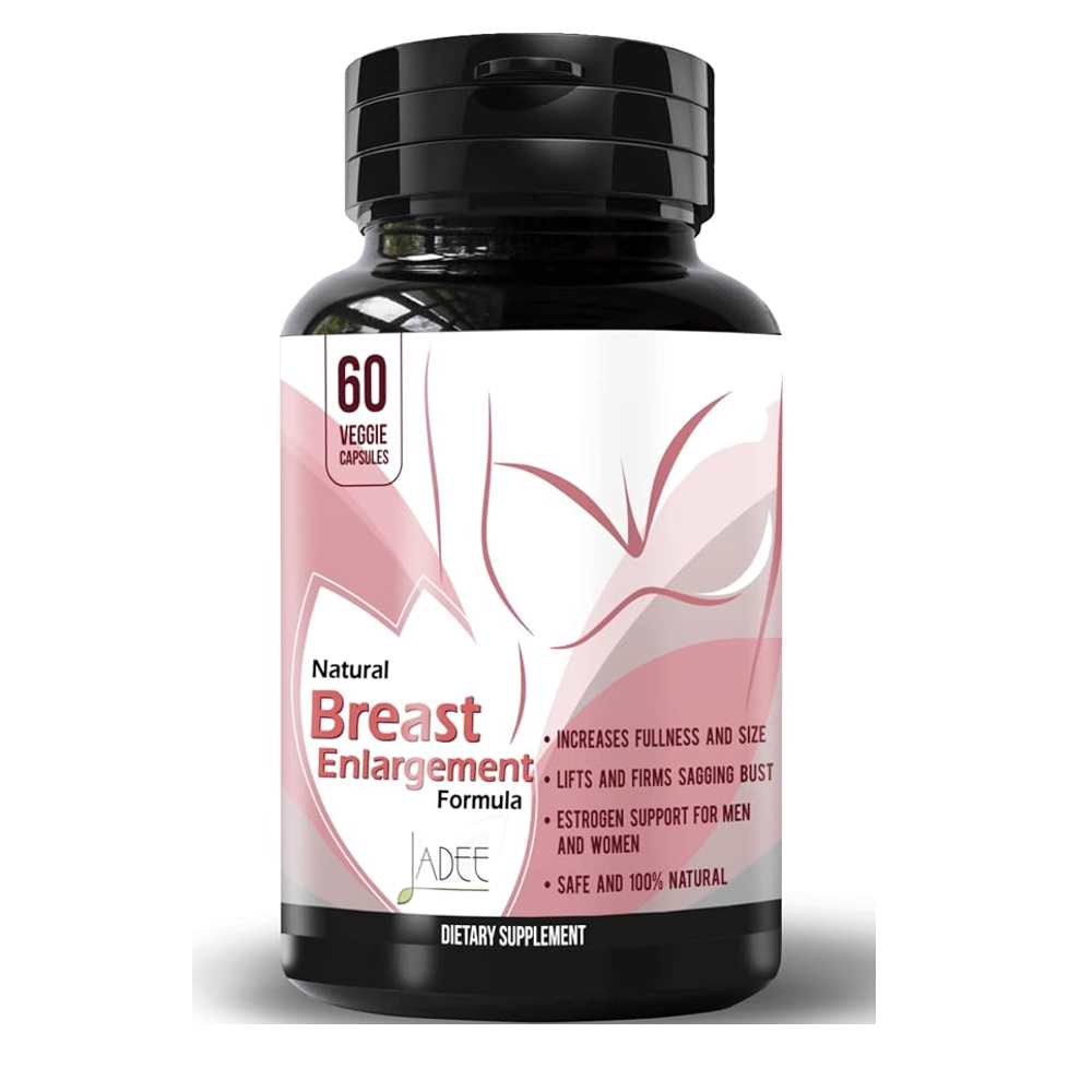 Nuwati Herbals Breast Enhancement Pills and Estrogen Supplement for Women, Men & Trans 60 Caps