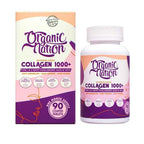 Organic Nation  Hydrolyzed Collagen 1000+  90 Tablets