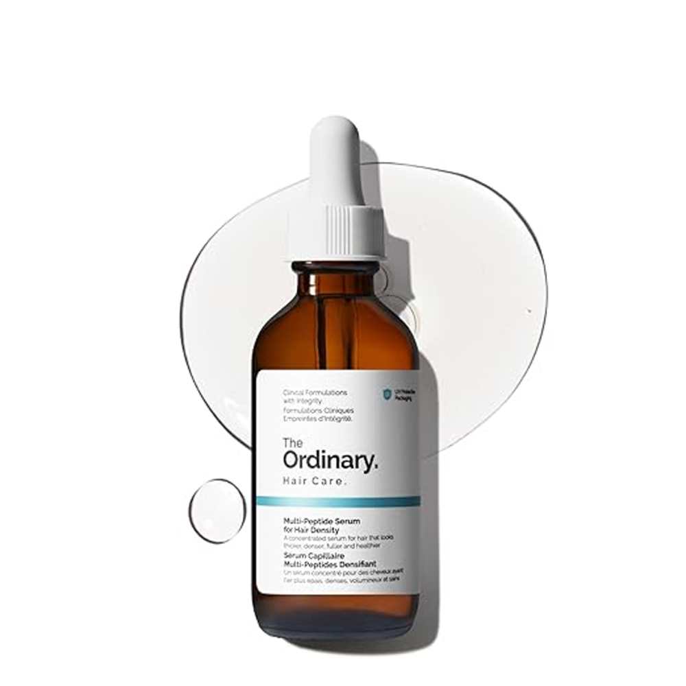 The Ordinary Multi-Peptide Serum for Hair Density, Peptide-Powered Formula for Thicker, Fuller Looking Hair 60ml
