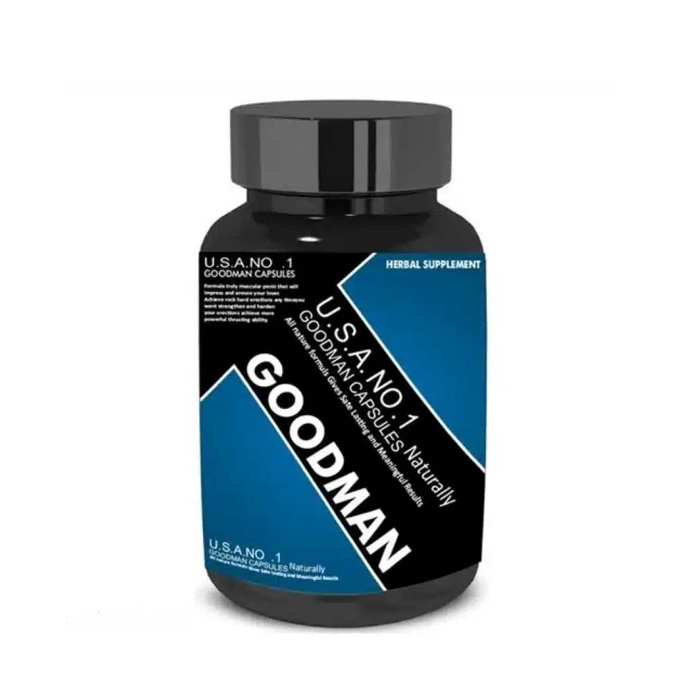 USA No.1 Goodman Capsules- Longer-Lasting Erections 60 Caps