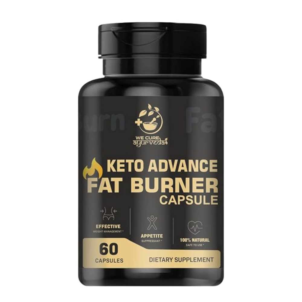 Wecureayurveda Keto Advance Fat Burner Burn For Male and Female 60 Capsules