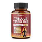 Zolotus Tribulus Terrestris with Ashwagndha, Panax Ginseng, Saw Palmetto, Maca, Shilajit - 90 Capsules