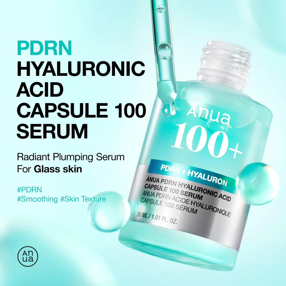 Anua Pdrn + Hyaluronic Acid Capsule 100 Serum - 30ml