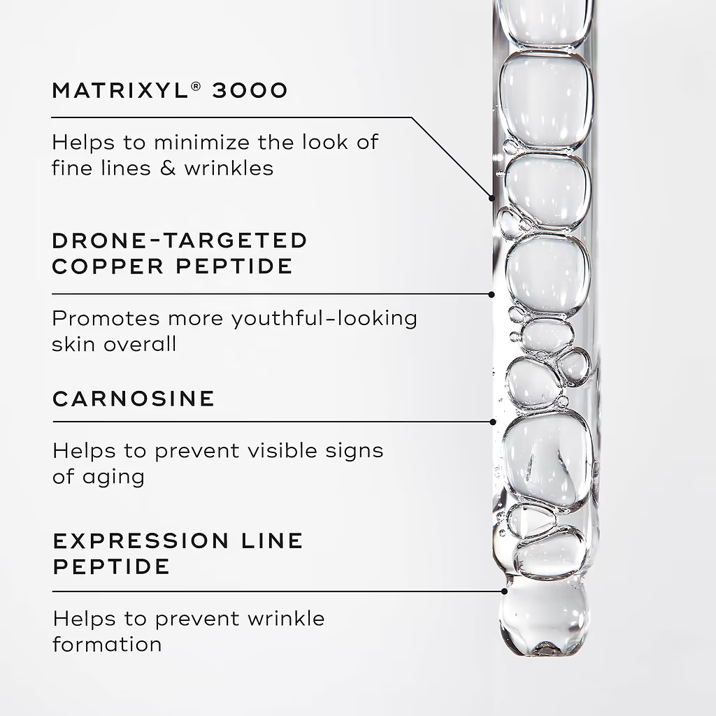 Medik8 Liquid Peptides - Multi Peptide Face Serum for Women and Men 30 Ml