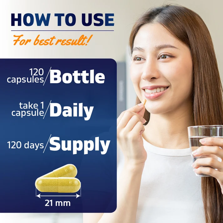Vitamatic Quercetin 500mg 120 Vegetable Capsules