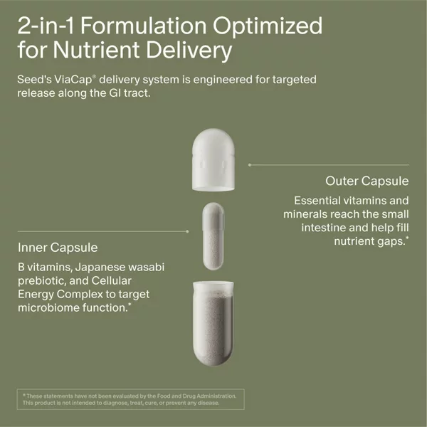 Seed DM-02 Daily Multivitamin 30 caps