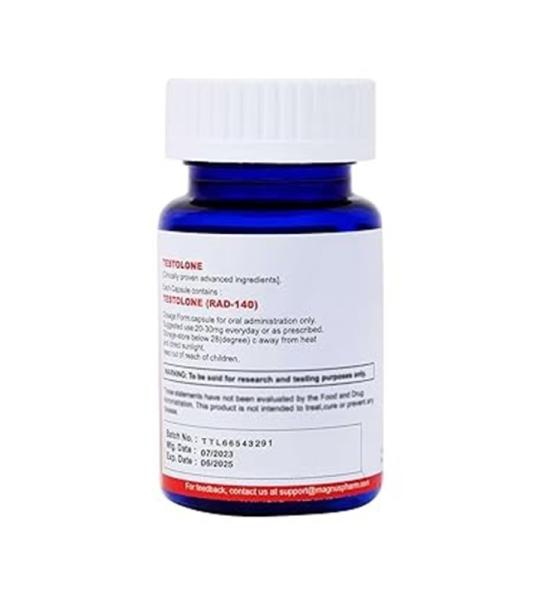 Magnus Testolone RAD-140 Boost Testosterone 10mg 60 Capsules