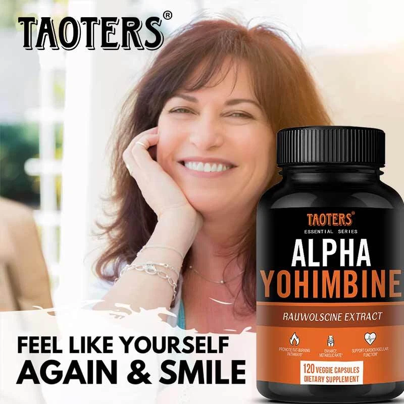 Taoters Alpha Yohimbine 120 Capsules