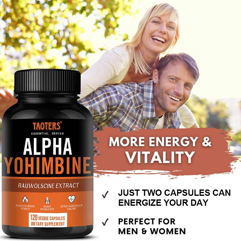 Taoters Alpha Yohimbine 120 Capsules