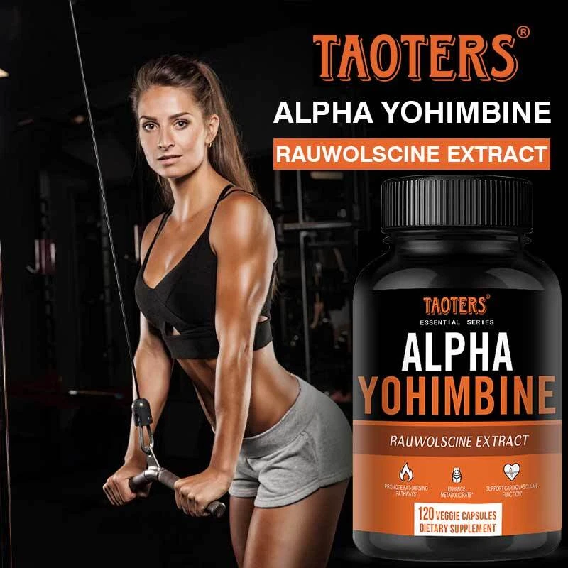 Taoters Alpha Yohimbine 120 Capsules