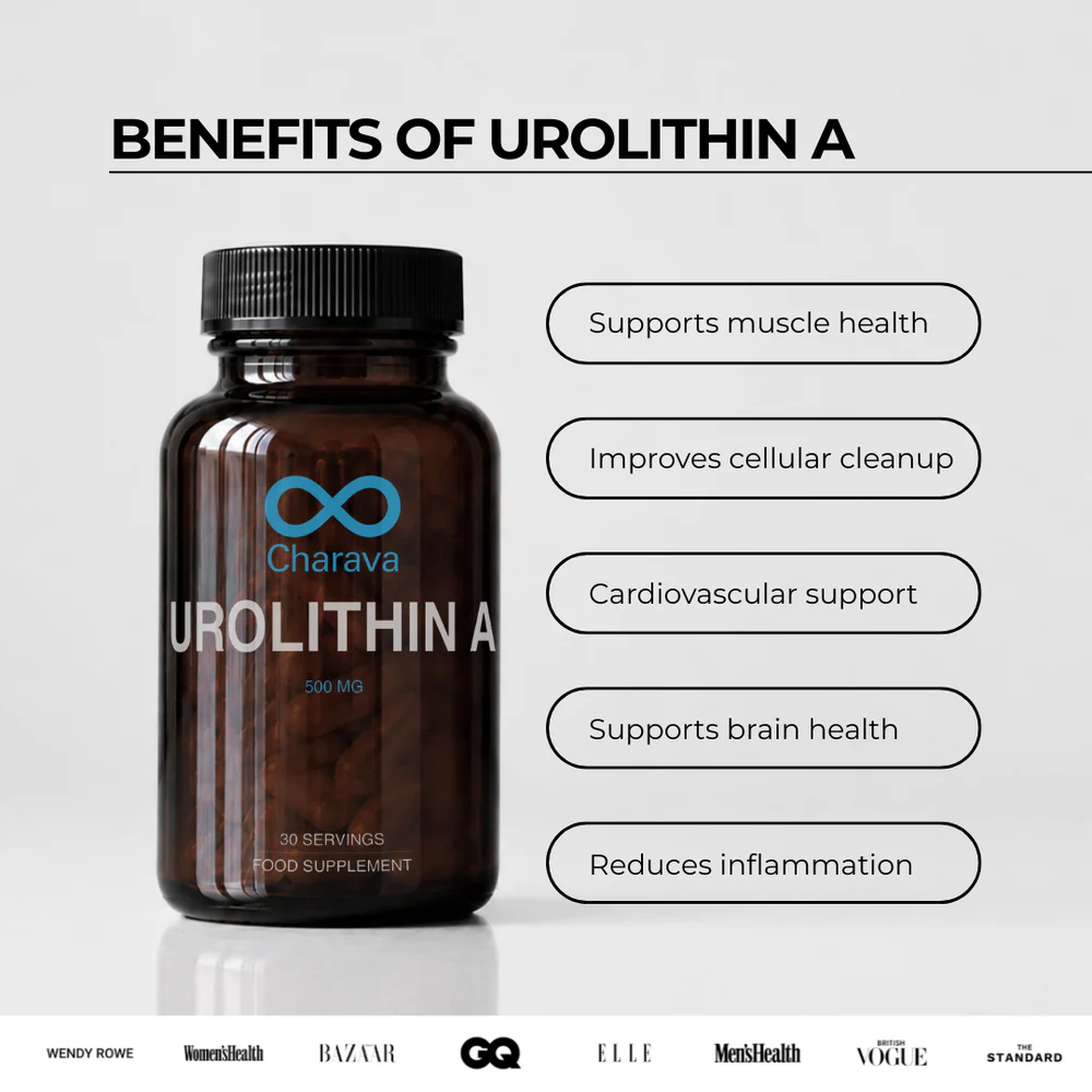 Charava Urolithin A 500mg 30 caps